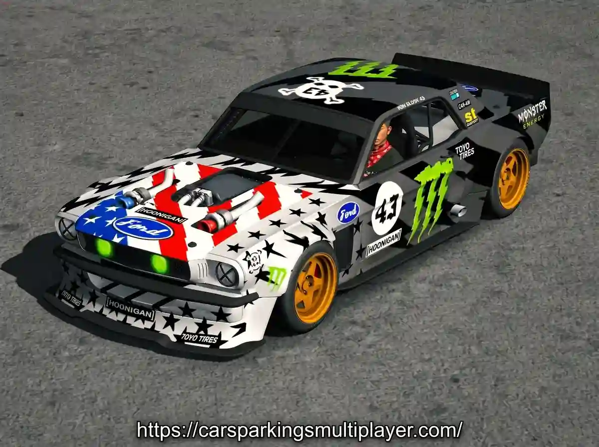 Americans Car in Car Parking Mod Apk