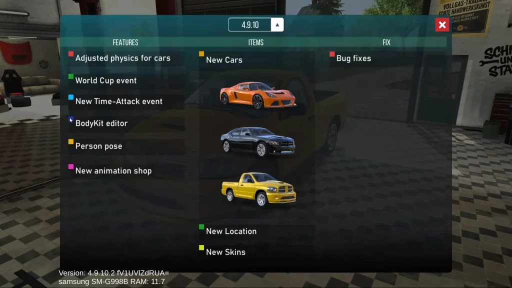Car Parking Multiplayer Beta Version 4.9.10