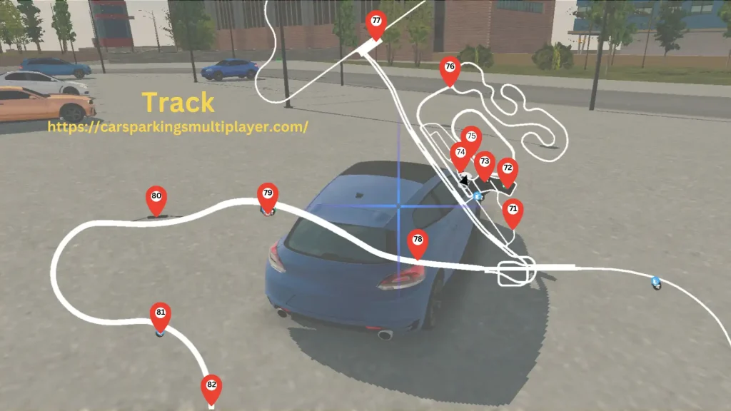 CPM Track Map Gift Locations