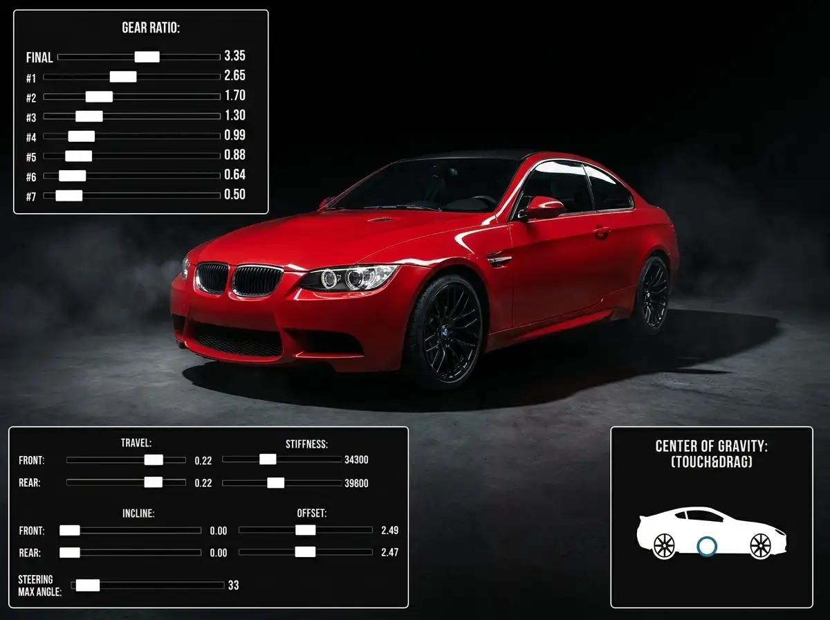 Best CPM Gearbox Settings for Fast Speed & Drifting Car Parking Multiplayer BMW M3 Gearbox Settings