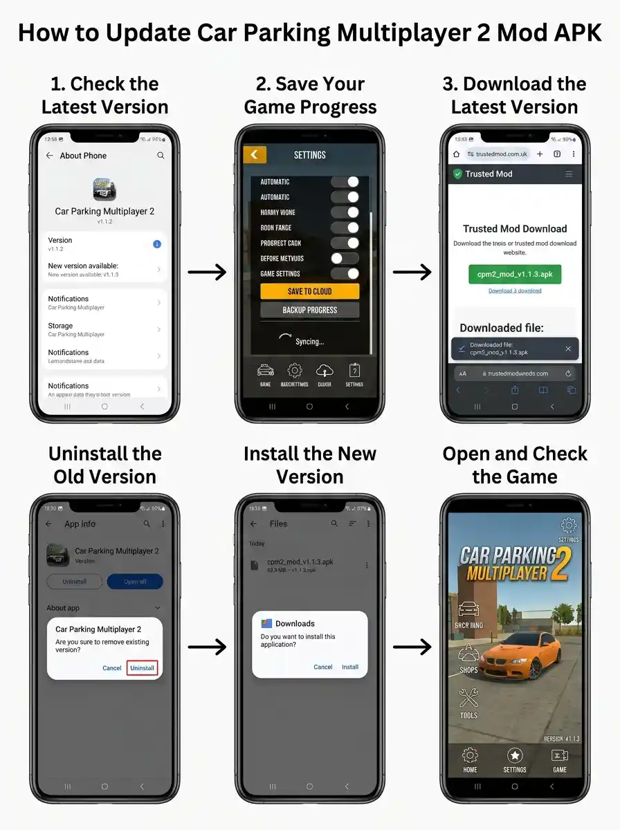 Download Car Parking Multiplayer 2 Mod APK 2026 v1.3.2.3 How to Update Car Parking 2 Mod Apk